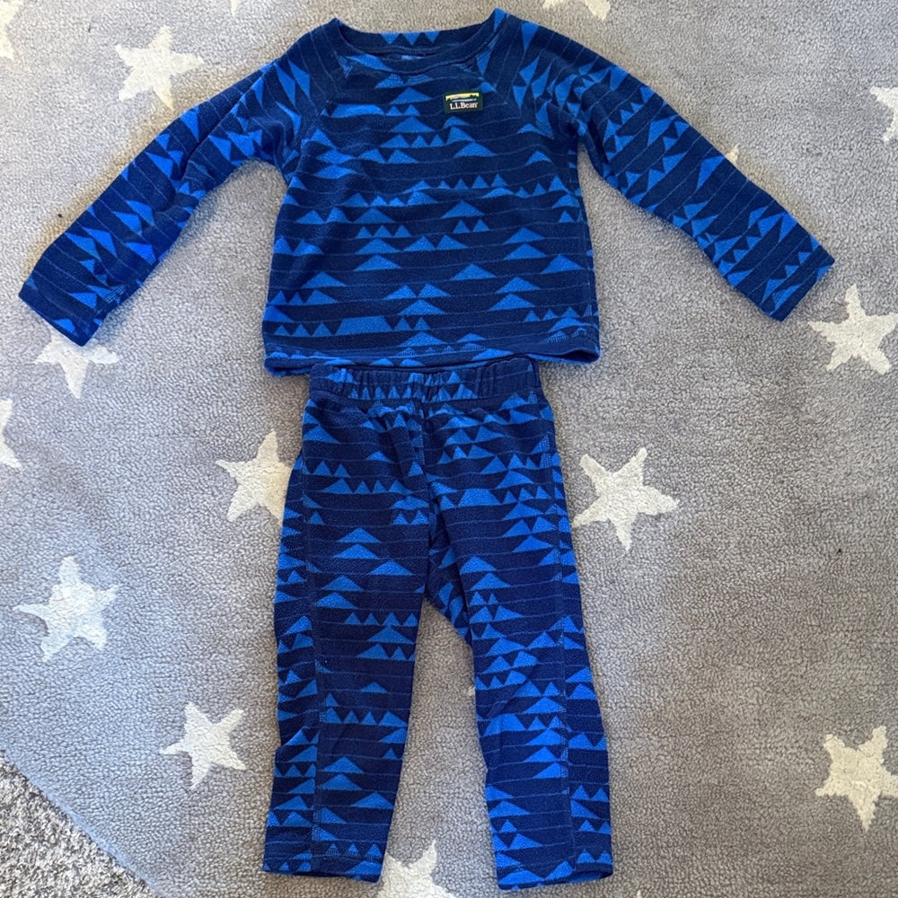 L.L. Bean Toddler Flannel Base Layers